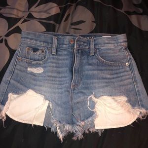 Vintage hi-rise festival shorts